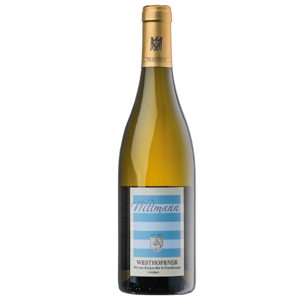 2018 Westhofener Weisser Burgunder - Chardonnay Trocken VDP.Ortswein Magnum 2018 Westhofener Weisser Burgunder - Chardonnay Trocken VDP.Ortswein Magnum