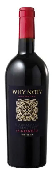 2020 Why Not? Negroamaro - Zinfandel 2020 Why Not? Negroamaro - Zinfandel