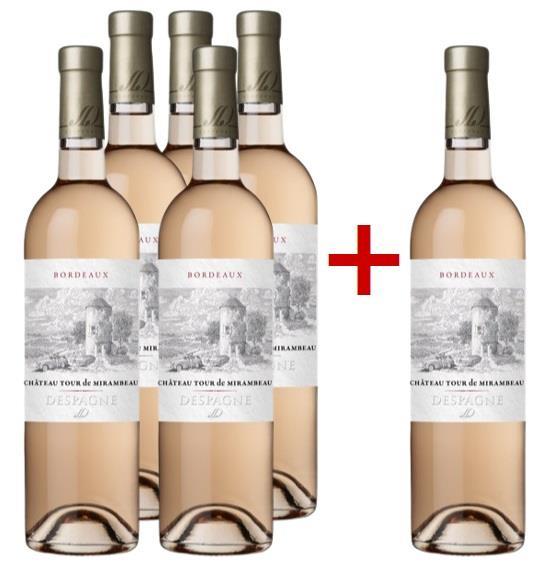 2021 Bordeaux Reserve Rosé AOC im Vorteilspaket