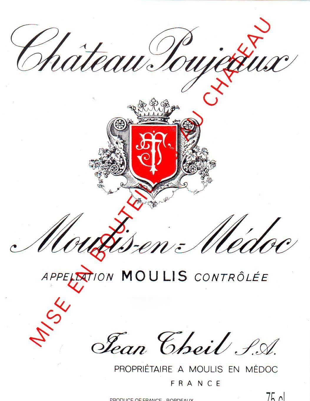 1997 Château Poujeaux - Privatkeller 1997 Château Poujeaux - Privatkeller
