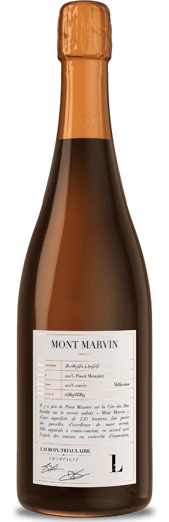 2013 Champagner Mont Marvin Extra Brut Lacroix-Triaulaire 2013 Champagner Mont Marvin Extra Brut Lacroix-Triaulaire