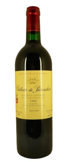 1995 Château de Parenchère Bordeaux Supérieur AC 1995 Château de Parenchère Bordeaux Supérieur AC