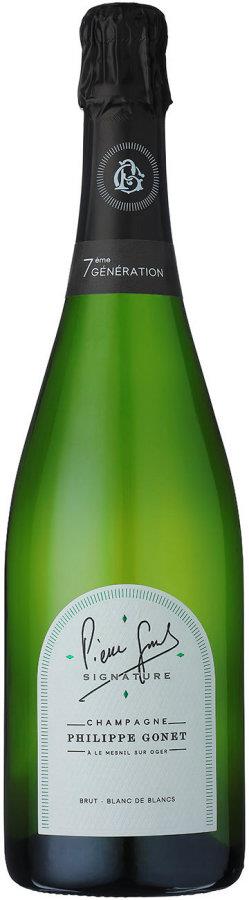Signature Blanc de Blancs Brut Champagne 'Le Mesnil-sur-Oger' N.V. Signature Blanc de Blancs Brut Champagne 'Le Mesnil-sur-Oger' N.V.