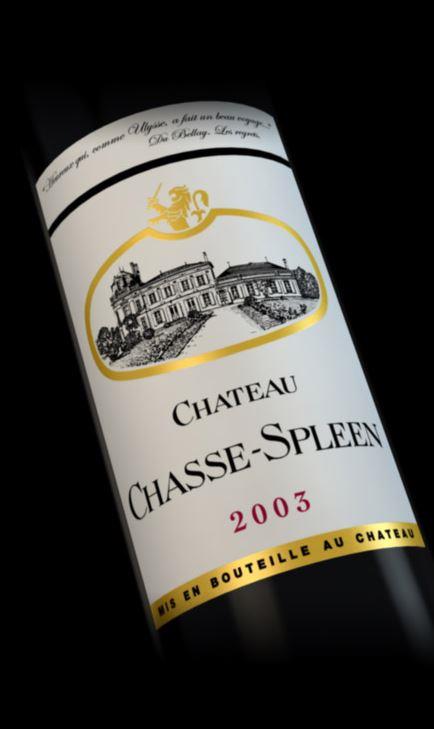 2003 Château Chasse-Spleen Cru Bourgoise AC Moulis-en-Médoc 2003 Château Chasse-Spleen Cru Bourgoise AC Moulis-en-Médoc