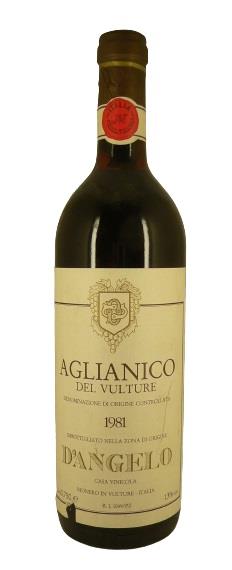 1981 Aglianico Del Vulture d´Angelo 1981 Aglianico Del Vulture d´Angelo