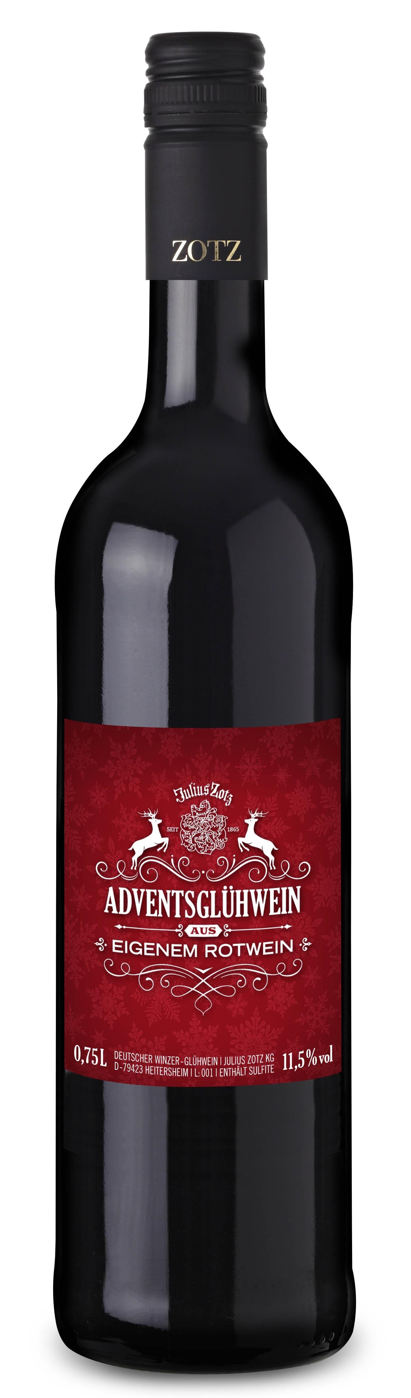 Badischer Adventsglühwein Rot Zotz Badischer Adventsglühwein Rot Zotz