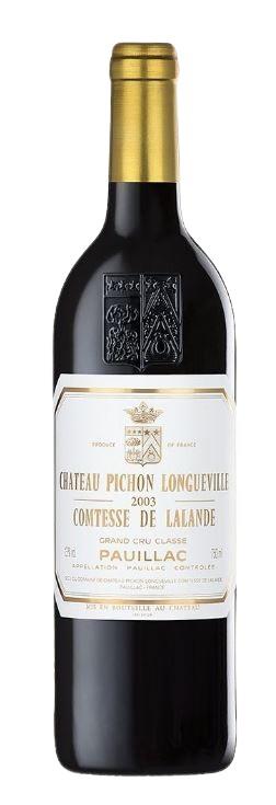 2003 Château Pichon Longueville -Comtesse de Lalande- Grand Cru Classé AC Pauillac - Privatkeller 2003 Château Pichon Longueville -Comtesse de Lalande- Grand Cru Classé AC Pauillac - Privatkeller