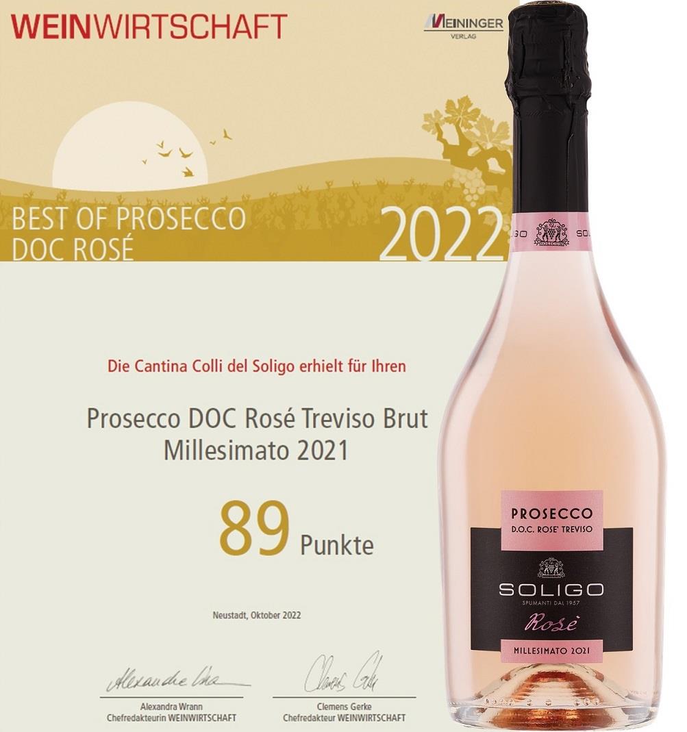 2019 Soligo Prosecco Rosé 2019 Soligo Prosecco Rosé