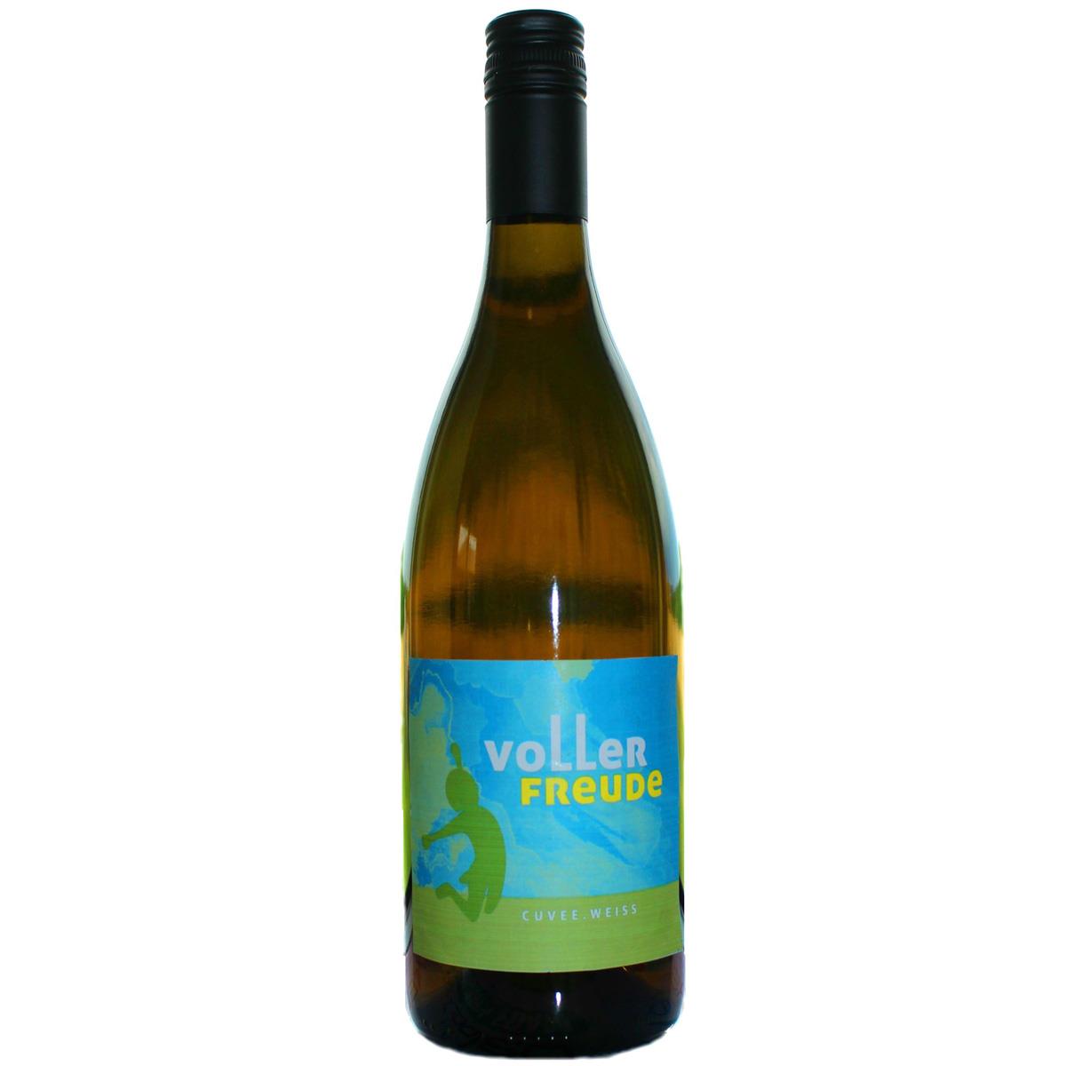 2020 "voLLer freude" cuvee.weiss Qualitätswein 2020 "voLLer freude" cuvee.weiss Qualitätswein