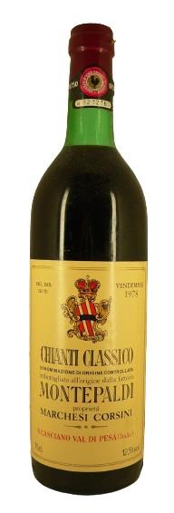 1978 Montepaldi Chianti Classico Marchesi Corsini 1978 Montepaldi Chianti Classico Marchesi Corsini