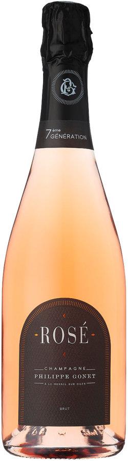 Brut Rosé Champagne 'Le Mesnil-sur-Oger' N.V. Magnum Brut Rosé Champagne 'Le Mesnil-sur-Oger' N.V. Magnum