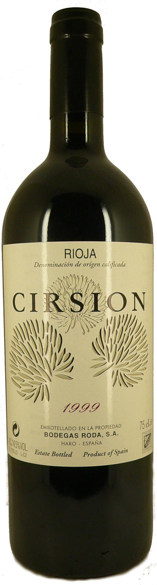 1999 Rioja Cirsion 1999 Rioja Cirsion