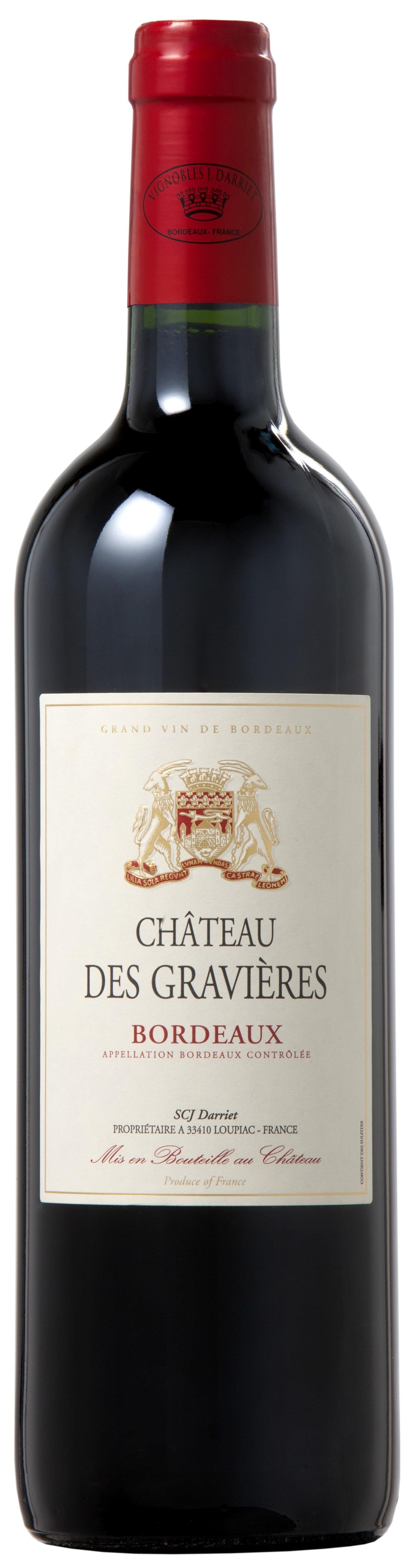 2018 Chateau des Gravières Bordeaux Rouge 2018 Chateau des Gravières Bordeaux Rouge