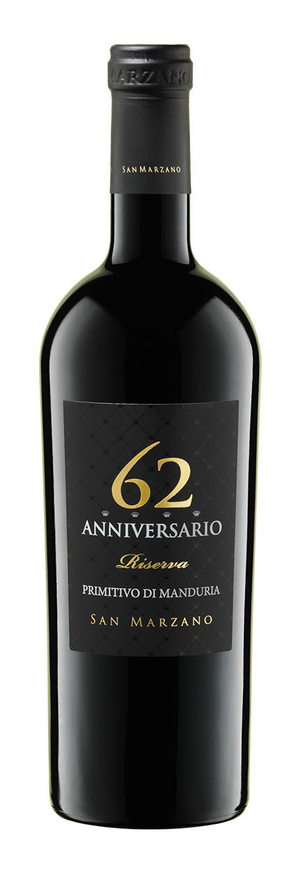 2018 62 Anniversario Primitivo di Manduria Riserva 2018 62 Anniversario Primitivo di Manduria Riserva