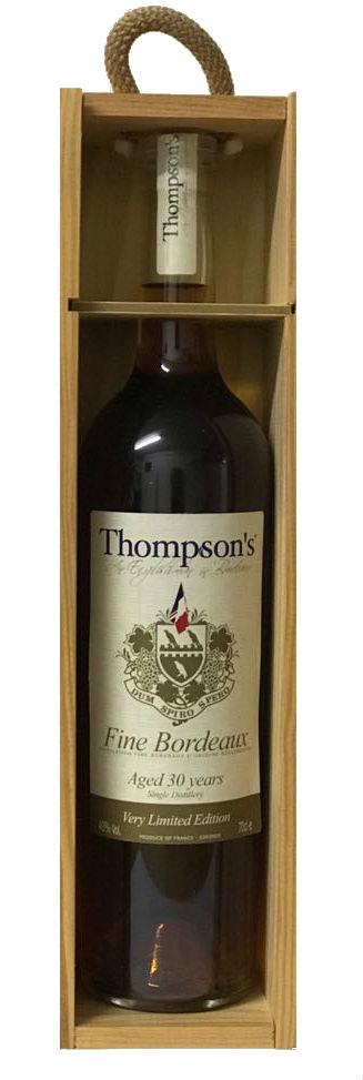 Thompson’s 30 Year Old Fine Bordeaux Brandy Thompson’s 30 Year Old Fine Bordeaux Brandy