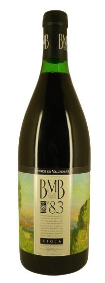 1983 Familia Martinez Bujanda 'BMB' Rioja Gran Reserva 1983 Familia Martinez Bujanda 'BMB' Rioja Gran Reserva