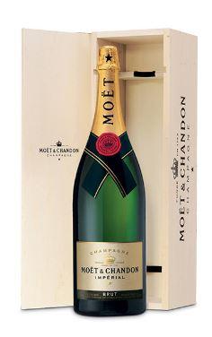 Champagner Moet & Chandon Brut Impérial Jeroboam (3L) in Holzkiste - Privatkeller Champagner Moet & Chandon Brut Impérial Jeroboam (3L) in Holzkiste - Privatkeller