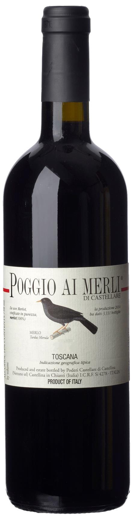 2018 Merlot Poggio ai Merli 2018 Merlot Poggio ai Merli